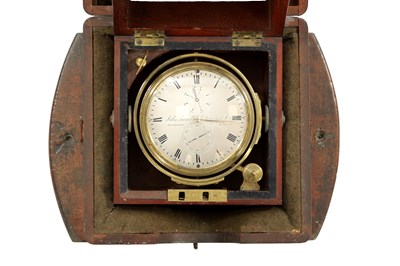 Lot 1254 - LITHERLAND, DAVIES & CO., LIVERPOOL. A SMALL MID 19TH CENTURY TWO-DAY MARINE CHRONOMETER