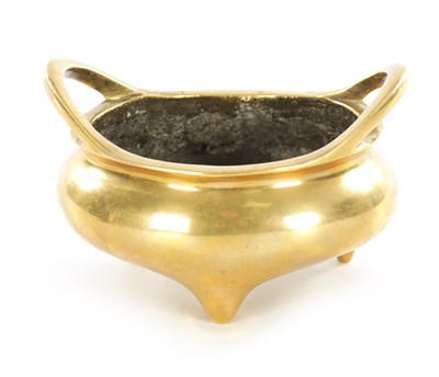 Lot 116 - A CHINESE CAST BRONZE CENSER