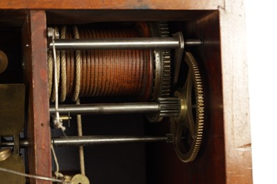 Lot 1054 - IGNAZ SCHOEPPERLE, LENZKIRCH. AN EARLY 19TH CENTURY GERMAN MUSICAL ORGAN LONGCASE CLOCK