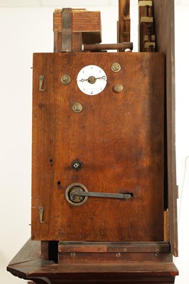 Lot 1054 - IGNAZ SCHOEPPERLE, LENZKIRCH. AN EARLY 19TH CENTURY GERMAN MUSICAL ORGAN LONGCASE CLOCK