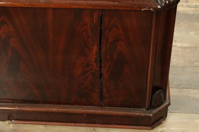 Lot 1054 - IGNAZ SCHOEPPERLE, LENZKIRCH. AN EARLY 19TH CENTURY GERMAN MUSICAL ORGAN LONGCASE CLOCK