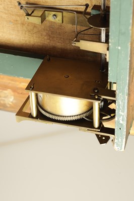 Lot 1099 - A RARE 19TH CENTURY FRENCH MUSICAL AUTOMATION PICTURE CLOCK