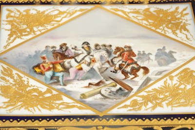 Lot 66 - A FINE 19TH CENTURY FRENCH NAPOLEON CASED SERVES TETE E TETE SERVICE