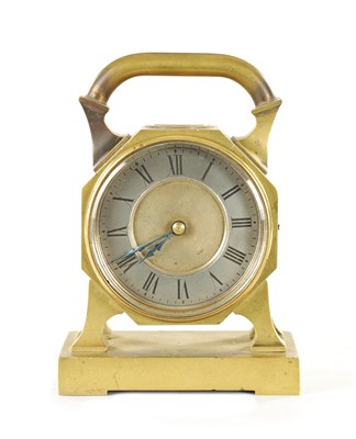 Lot 1073 - A LATE 19TH CENTURY FRENCH INDUSTRIAL DESK CLOCK