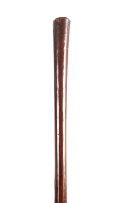 Lot 130 - A 19TH CENTURY VANUATU “WIFE BEATER” HAND CLUB MELANESIA WOOD