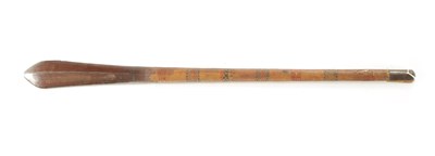 Lot 164 - A 19TH CENTURY  SOLOMON ISLAND MELANESIAN PADDLE CLUB