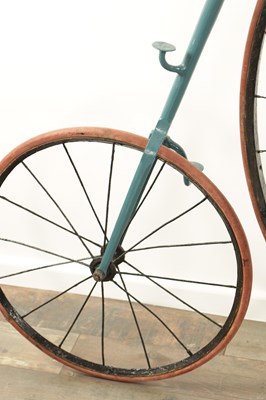 Lot 779 - A LATE 19TH CENTURY PENNY FARTHING BICYCLE WITH 48” WHEEL
