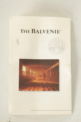 Lot 500 - TWO "THE BALVENIE" SINGLE MALT SCOTCH WHISKY'S