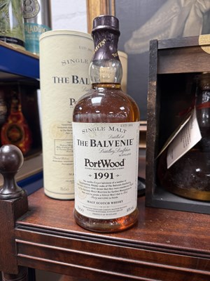 Lot 500 - TWO "THE BALVENIE" SINGLE MALT SCOTCH WHISKY'S