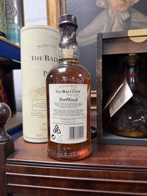 Lot 500 - TWO "THE BALVENIE" SINGLE MALT SCOTCH WHISKY'S
