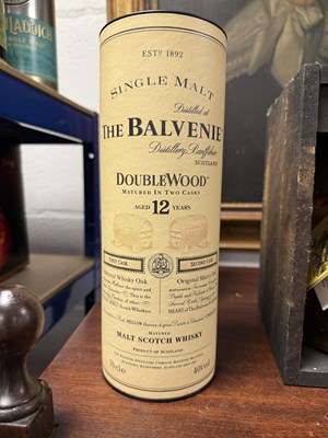 Lot 500 - TWO "THE BALVENIE" SINGLE MALT SCOTCH WHISKY'S