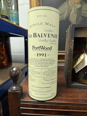 Lot 500 - TWO "THE BALVENIE" SINGLE MALT SCOTCH WHISKY'S