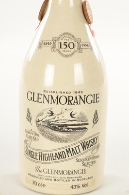 Lot 482 - GLENMORANGIE 150 YEARS SINGLE HIGHLAND MALT WHISKY, AGED 21 YEARS, RELEASED 1993