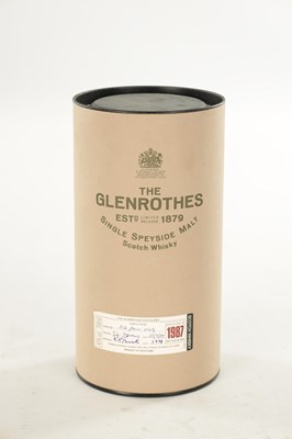 Lot 474 - THE GLENROTHES 1987 11 YEAR OLD SPEYSIDE SINGLE MALT SCOTCH WHISKY