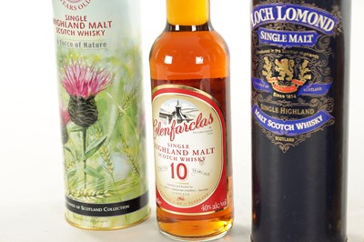 Lot 481 - THREE BOTTLES OF SINGLE MALT SCOTCH WHISKY