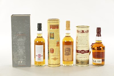 Lot 478 - THREE BOTTLES OF SINGLE MALT SCOTCH WHISKY