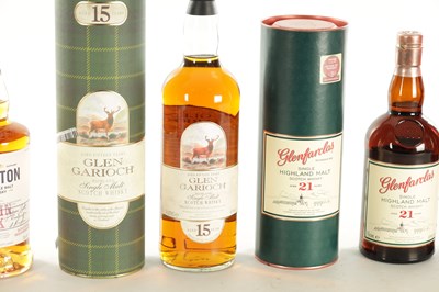 Lot 484 - FOUR BOTTLES OF SINGLE MALT SCOTCH WHISKY