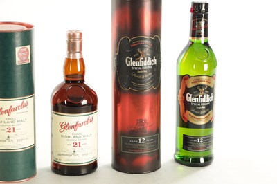 Lot 484 - FOUR BOTTLES OF SINGLE MALT SCOTCH WHISKY