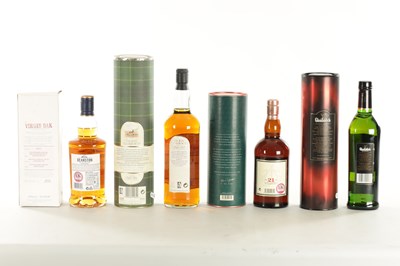 Lot 484 - FOUR BOTTLES OF SINGLE MALT SCOTCH WHISKY
