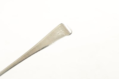 Lot 392 - A PAIR OF GEORGE III SILVER BASTING SPOONS