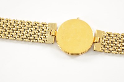 Lot 509 - A VINTAGE GOLD PLATED UNIVERSAL-GENEVE WRISTWATCH