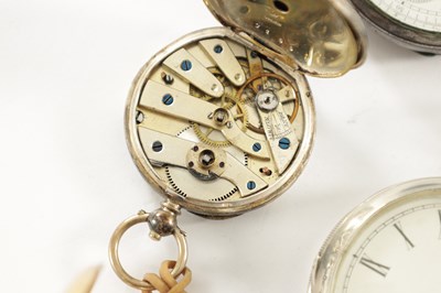 Lot 1450 - A COLLECTION OF SIX POCKET WATCHES