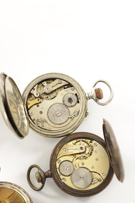 Lot 1450 - A COLLECTION OF SIX POCKET WATCHES