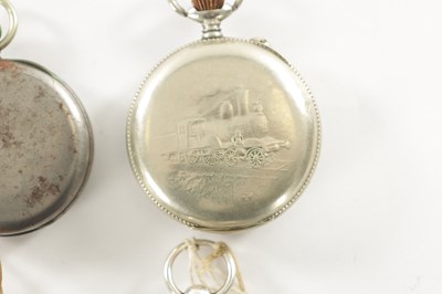 Lot 1450 - A COLLECTION OF SIX POCKET WATCHES