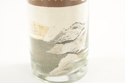 Lot 824 - A RARE LATE 19TH CENTURY AMERICAN COLOURED GUANO FILLED BOTTLE