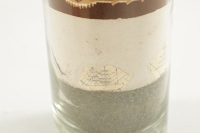 Lot 824 - A RARE LATE 19TH CENTURY AMERICAN COLOURED GUANO FILLED BOTTLE