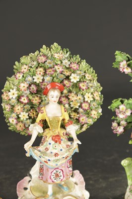 Lot 167 - THREE LATE 19TH CENTURY FRENCH BOCAGE FIGURES AND A FIGURE OF A LADY