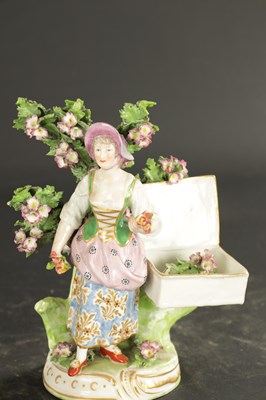 Lot 167 - THREE LATE 19TH CENTURY FRENCH BOCAGE FIGURES AND A FIGURE OF A LADY
