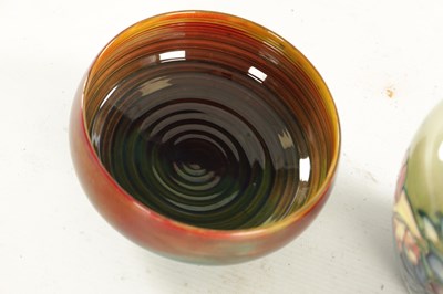 Lot 85 - A 1940'S WALTER MOORCROFT JUG AND BOWL