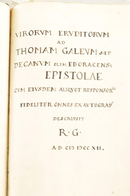 Lot 569 - A 17TH CENTURY BOOK