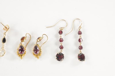 Lot 507 - A COLLECTION OF ANTIQUE 9CT GOLD JEWELLERY