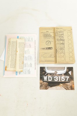 Lot 751 - A 1931 AUSTIN SALOON MOTOR CAR