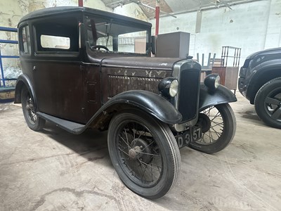 Lot 751 - A 1931 AUSTIN SALOON MOTOR CAR