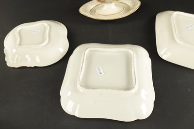 Lot 54 - A WILSON CREAMWARE TUREEN AND COVER PAINTED WITH RURAL LANDSCAPES CIRCA 1800