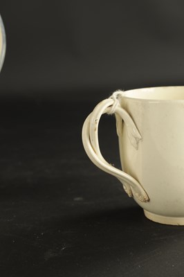 Lot 98 - THREE PIECES OF CREAMWARE
