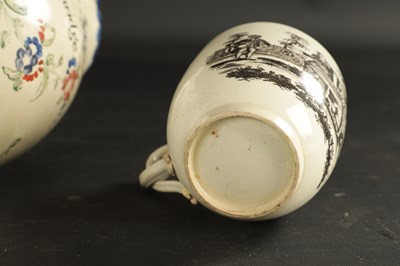 Lot 98 - THREE PIECES OF CREAMWARE