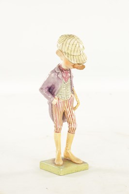 Lot 50 - AN EARLY 20TH CENTURY AUSTRIAN PORCELAIN POLYCHROME FIGURE
