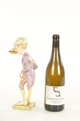 Lot 50 - AN EARLY 20TH CENTURY AUSTRIAN PORCELAIN POLYCHROME FIGURE