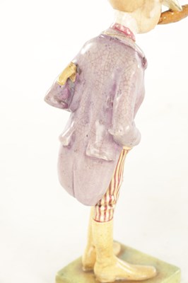 Lot 50 - AN EARLY 20TH CENTURY AUSTRIAN PORCELAIN POLYCHROME FIGURE