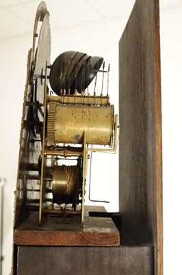 Lot 1084 - A GEORGE III FIGURED MAHOGANY MUSICAL LONGCASE CLOCK