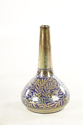 Lot 64 - AN EARLY 20TH CENTURY ROYAL LANCASTRIAN LUSTER VASE DESIGNED BY WILLIAM MYCOCK