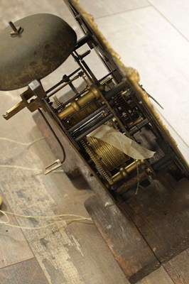 Lot 994 - WILLIAM BARKER, WIGAN. A GEORGE III EIGHT-DAY LONGCASE CLOCK MOVEMENT