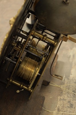 Lot 994 - WILLIAM BARKER, WIGAN. A GEORGE III EIGHT-DAY LONGCASE CLOCK MOVEMENT