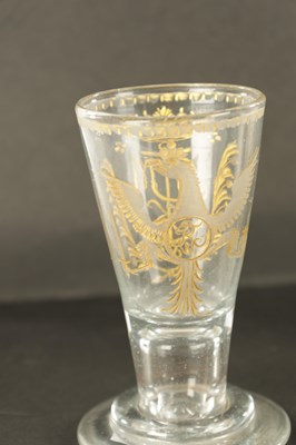 Lot 3 - A GRADUATED PAIR OF GEORGE III SQUAT RUMMERS INITIALLED AND DATED 1790 & 1801