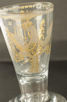 Lot 3 - A GRADUATED PAIR OF GEORGE III SQUAT RUMMERS INITIALLED AND DATED 1790 & 1801