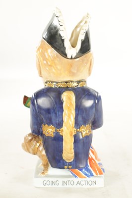 Lot 57 - A 1940’S WILKINSON CHARACTER JUG OF WINSTON CHURCHILL BY CLARICE CLIFF